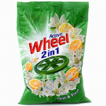 WHEEL 2IN 1 CLEAN & JASMINE 500GM